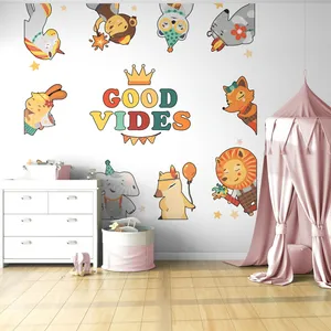 استیکر دیواری کودک مدل good vibes
