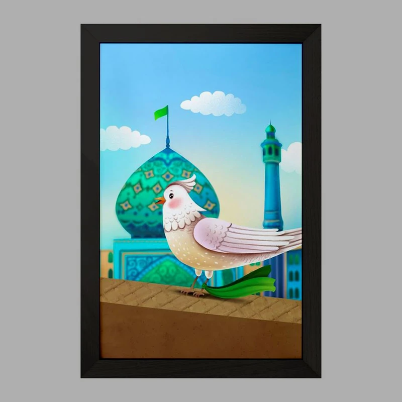 تابلو خندالو مدل نیمه شعبان کودکانه کد 25553