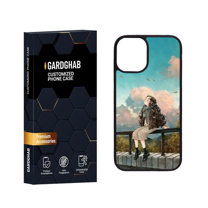 کاور گارد قاب مدل دور ژله ای دخترانه مناسب برای گوشی موبایل اپل iPhone 12 Mini