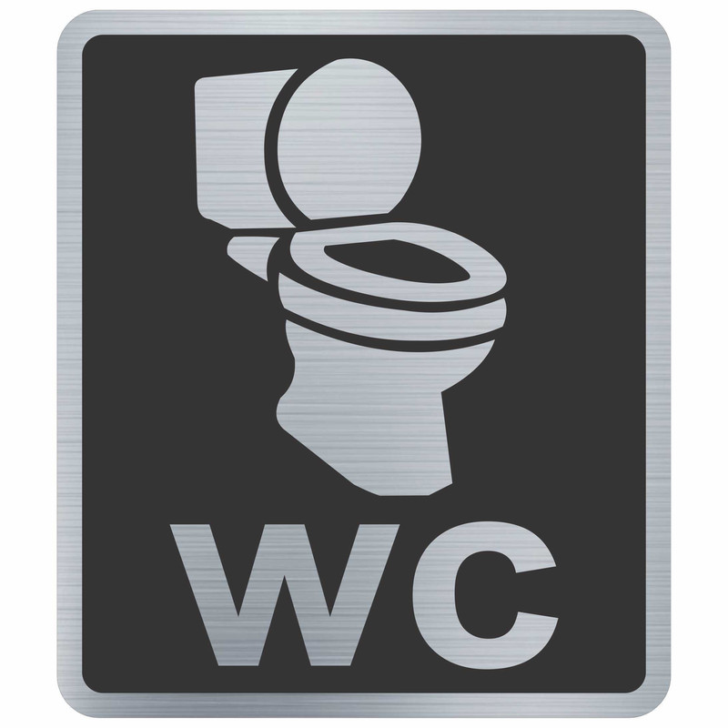 تابلو نشانگر مدل توالت فرنگی