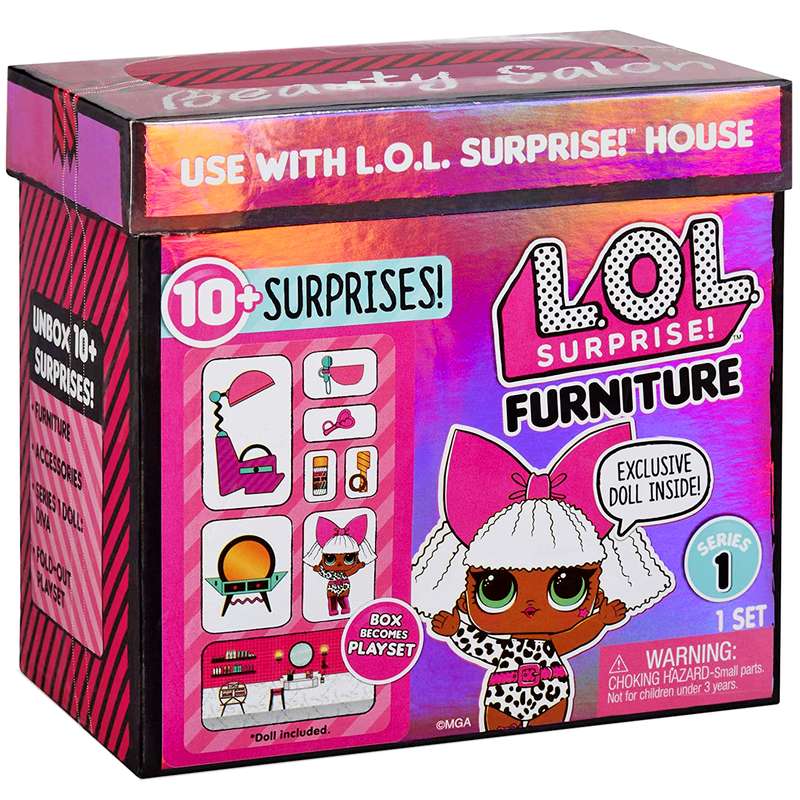 اسباب بازی شانسی ال او ال سوپرایز مدل furniture meubles کد 636361