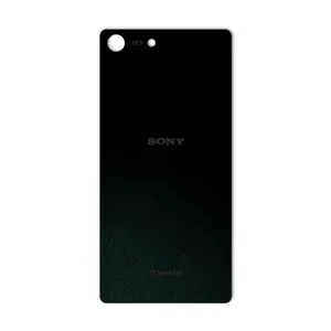 MAHOOT Black-Suede Cover Sticker for Sony M5