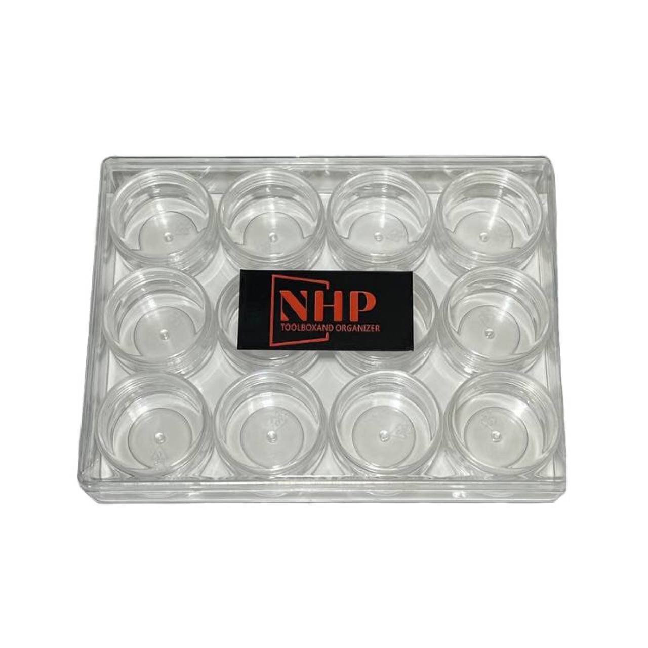 پالت رنگ ان اچ پی مدل 12 خانه کد fg-87654