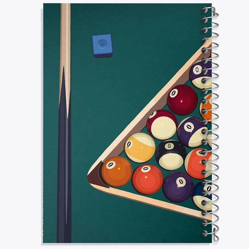 دفتر نقاشی 50 برگ خندالو مدل بیلیارد Billiard کد 28107