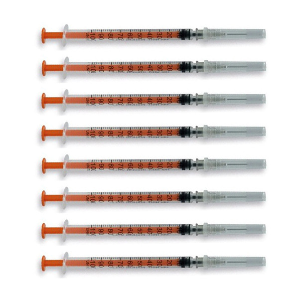 سرنگ انسولین وی مد مدل لوئر اسلیپ بسته 50 عددی