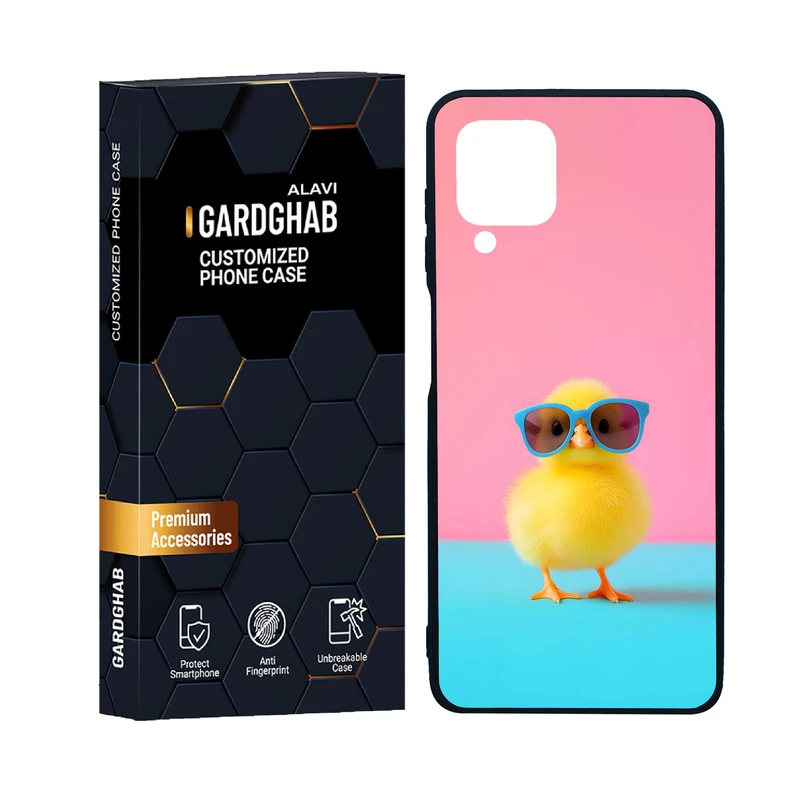 کاور گارد قاب علوی مدل دور ژله ای فانتزی مناسب برای گوشی موبایل سامسونگ Galaxy M22 4G