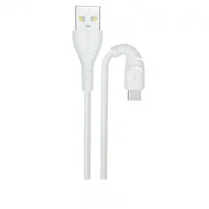 کابل تبدیل USB به USB-C جرلکس مدل GD-17 کد 2584 طول 1 متر