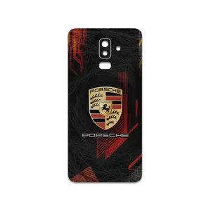 MAHOOT Porsche Cover Sticker for Samsung Galaxy J8