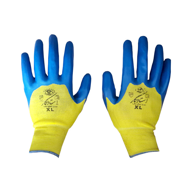 دستکش ایمنی استادکار کد 01557 بسته 5 جفتی