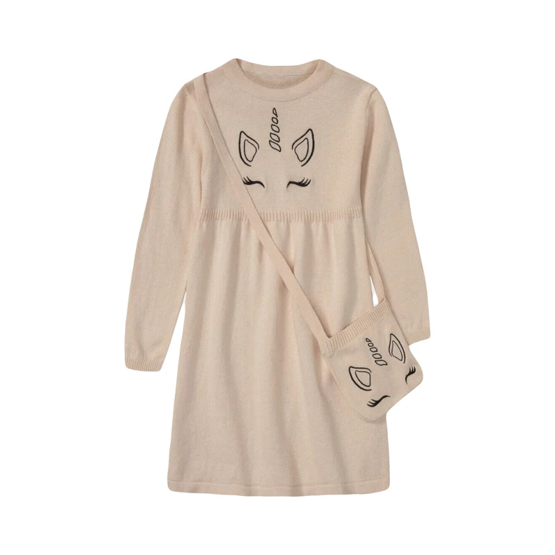 ست پیراهن و کیف دخترانه لوپیلو مدل D6677