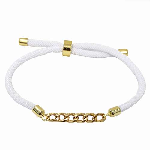 دستبند طلا 18 عیار زنانه وی وی گلد گالری مدل کارتیه کد WS2314