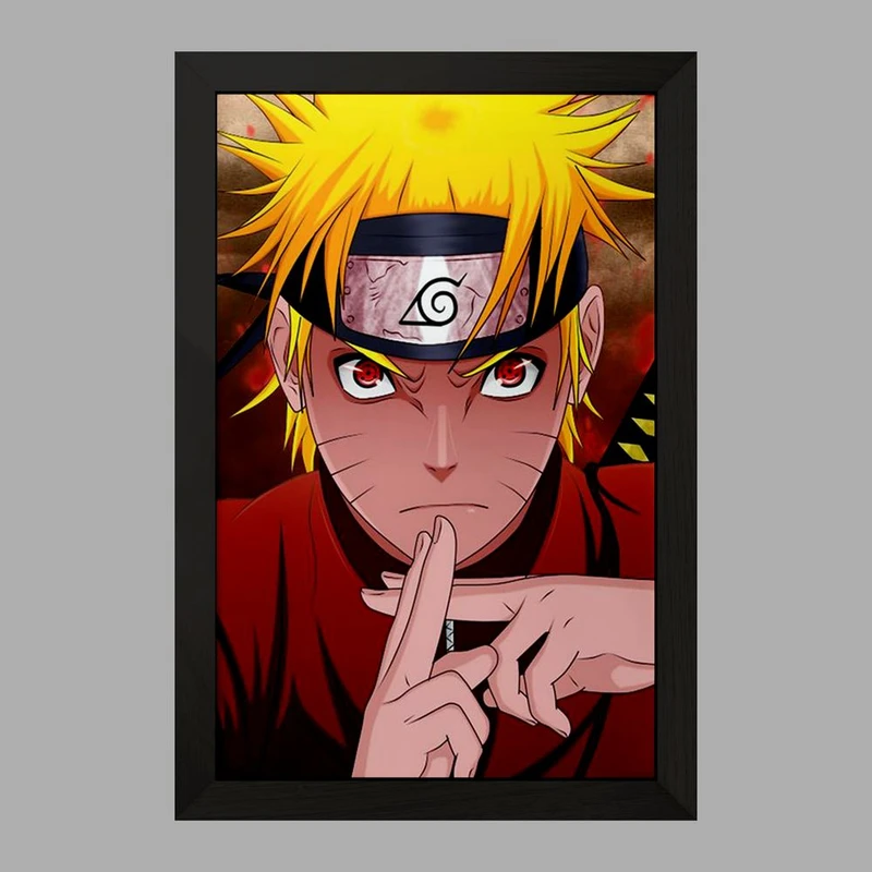 تابلو خندالو مدل ناروتو اوزوماکی انیمه ناروتو Naruto  کد 11242