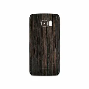 MAHOOT Burned Wood Cover Sticker for Samsung Galaxy S7 Edge