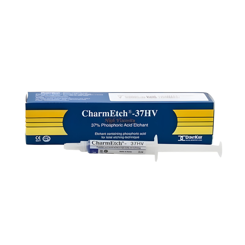 اسید اچ دنت کیست مدل Charm Etch 37% حجم 3 میلی لیتر بسته 3 عددی