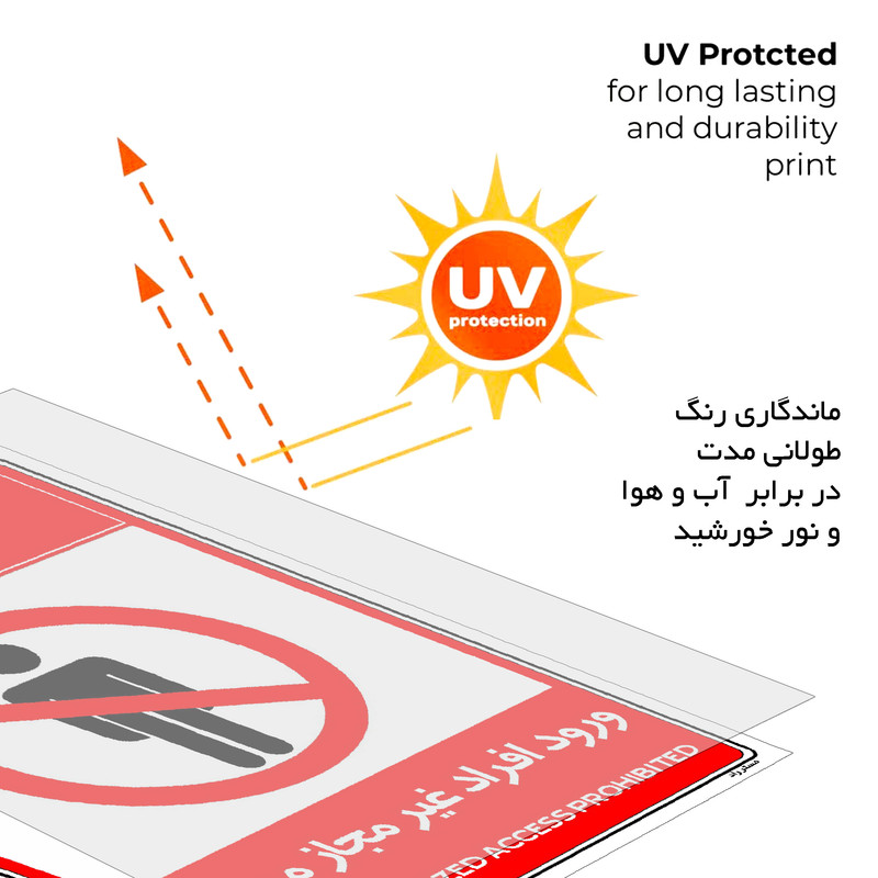 برچسب ایمنی مستر راد طرح ورود افراد غیرمجاز ممنوع مدل HSE-OSHA-1050 برچسب ایمنی مستر راد طرح ورود افراد غیرمجاز ممنوع مدل HSE-OSHA-1050