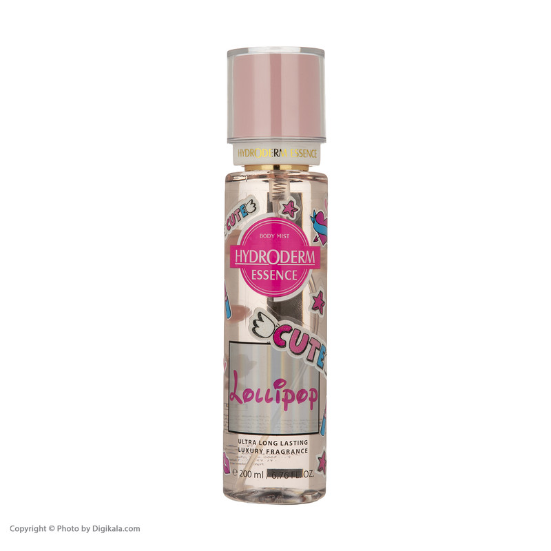 اسپری بدن زنانه هیدرودرم مدل Lollipop حجم 200 میلی لیتر