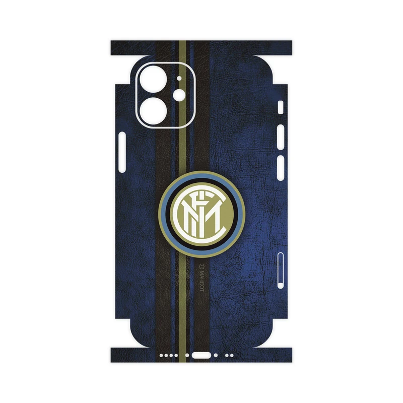 برچسب پوششی ماهوت مدل Inter-Milan-FC-FullSkin مناسب برای گوشی موبایل اپل iPhone 12 mini