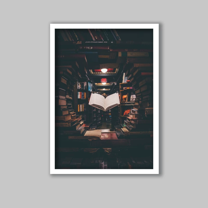 تابلو لیلیان طرح فانتزی کتاب کد LA-G10240