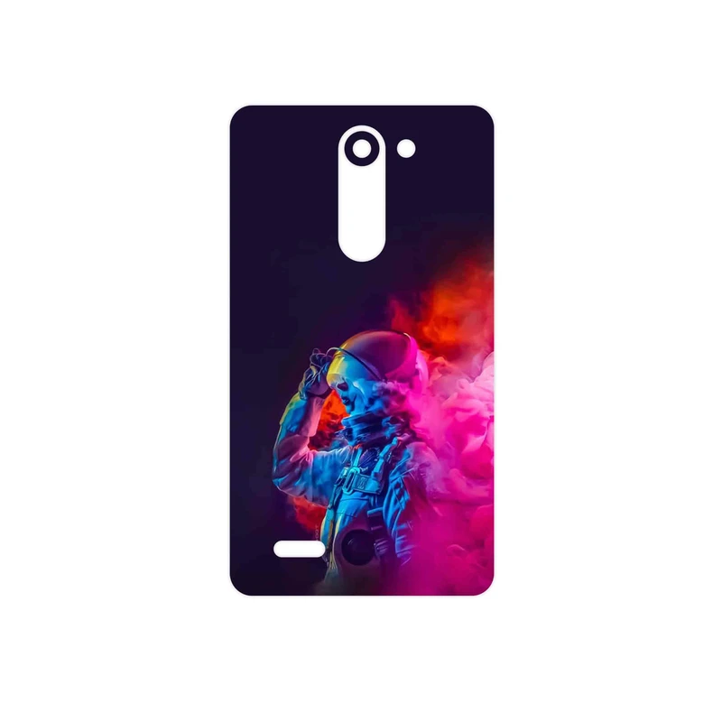 برچسب پوششی ماهوت مدل Smoke Rainbow Digital Art 1 مناسب برای گوشی موبایل ال جی L Bello