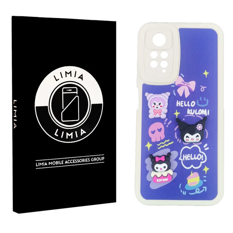 کاور لیمیا مدل فانتزی لنزدار ژله ای طرح عروسکی برجسته مناسب برای گوشی موبایل شیائومی Redmi Note 12 Pro 4G