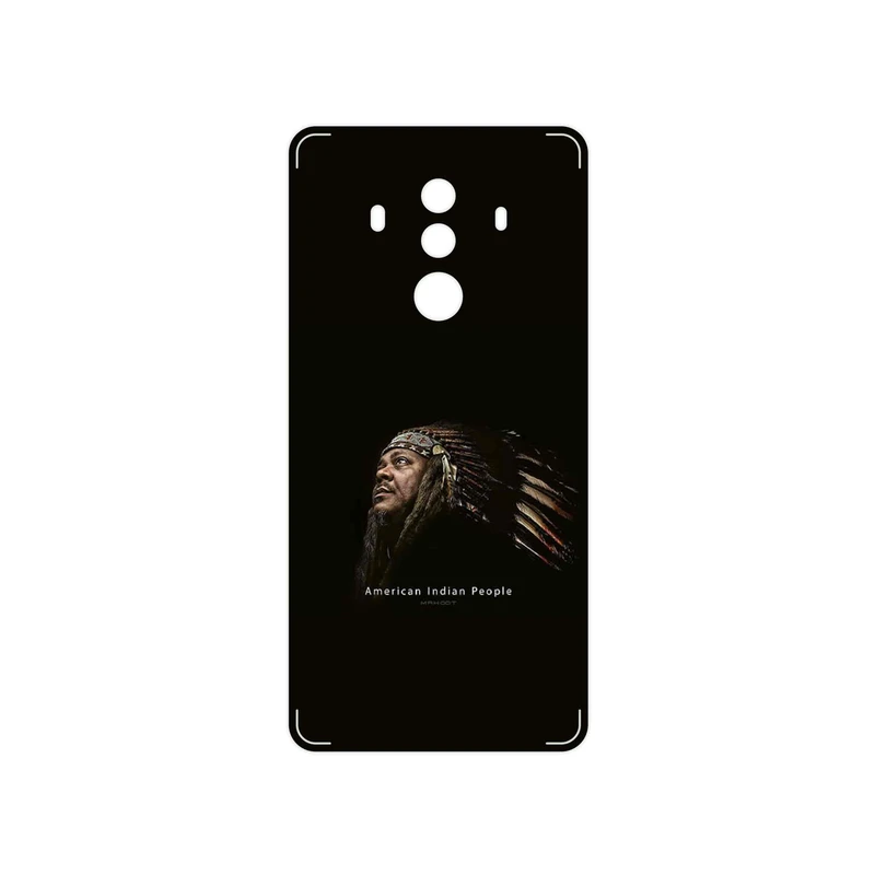 برچسب پوششی ماهوت مدل Portrait of an Indian Man مناسب برای گوشی موبایل هوآوی Mate 10 Pro