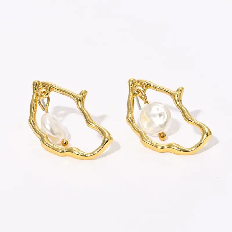 گوشواره زنانه مدل متقارن کد 00696