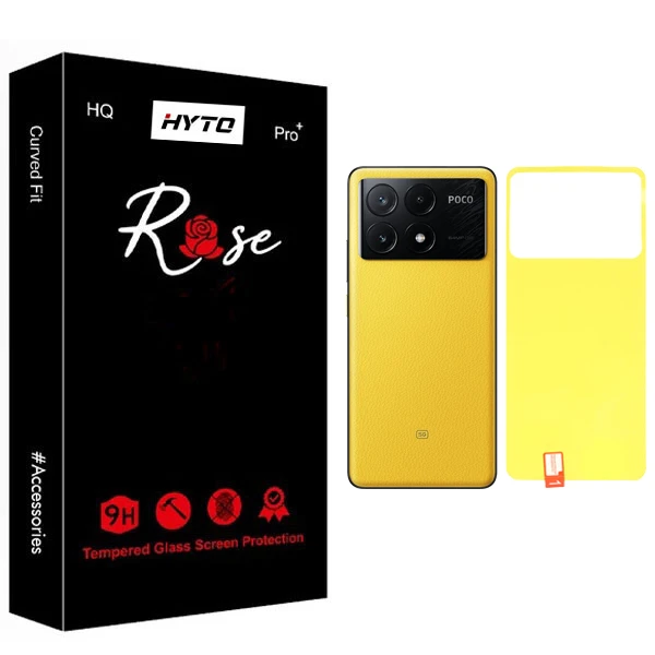 محافظ پشت گوشی هیتو مدل Rose TPU Protect مناسب برای گوشی موبایل شیائومی Poco X6 Pro