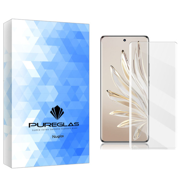 محافظ صفحه نمایش پیور گلس مدل NuGla UV مناسب برای گوشی موبایل هوآوی Honor 70