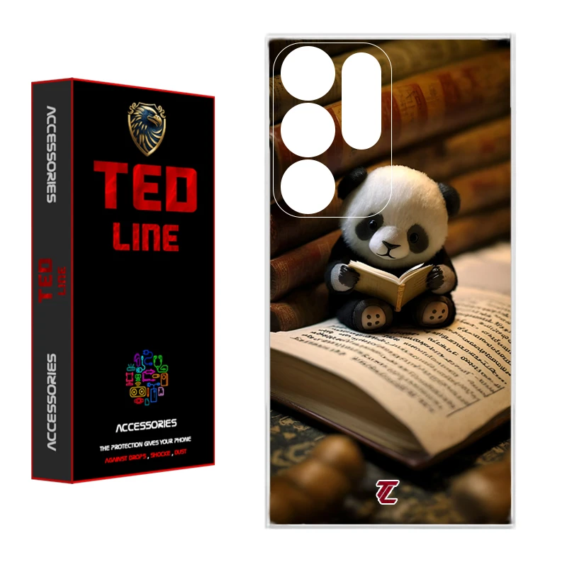 کاور تدلاین طرح پاندا کد 1179 مناسب برای گوشی موبایل سامسونگ Galaxy S25 Ultra
