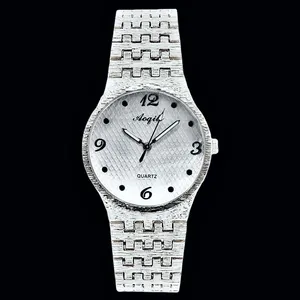 ساعت مچی عقربه‌ای کوارتز زنانه مدل بند کنگره دار کد 010