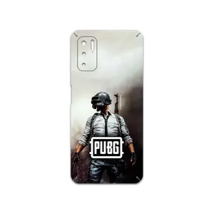 MAHOOT Pubg-Game Cover Sticker for Xiaomi Redmi Note 10 5G