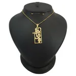 گردنبند نقره زنانه ترمه ۱ طرح پریا کد mas 00277