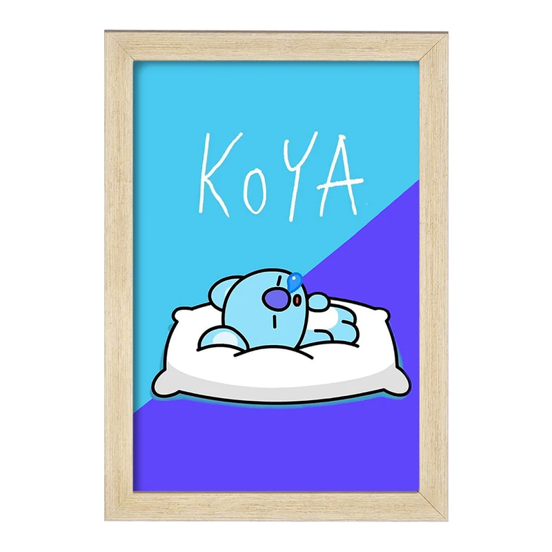 تابلو خندالو مدل کویا BT21 Koya کد 4415