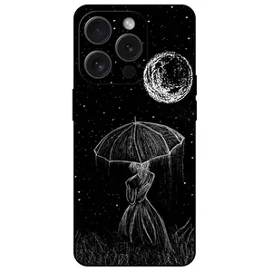 Megafone Girl and Moon 1369 Cover For Apple iPhone 15 Pro Max