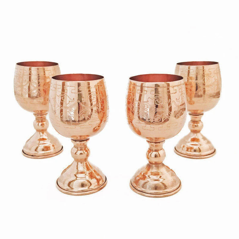 عکس شماره 2 : جام مسی مدل برش لیزری کد 007