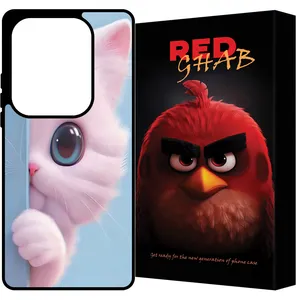  RED GHAB RCHAPN13P Cover For Xiaomi Redmi Note 13 Pro 4G / Poco M6 Pro 4G