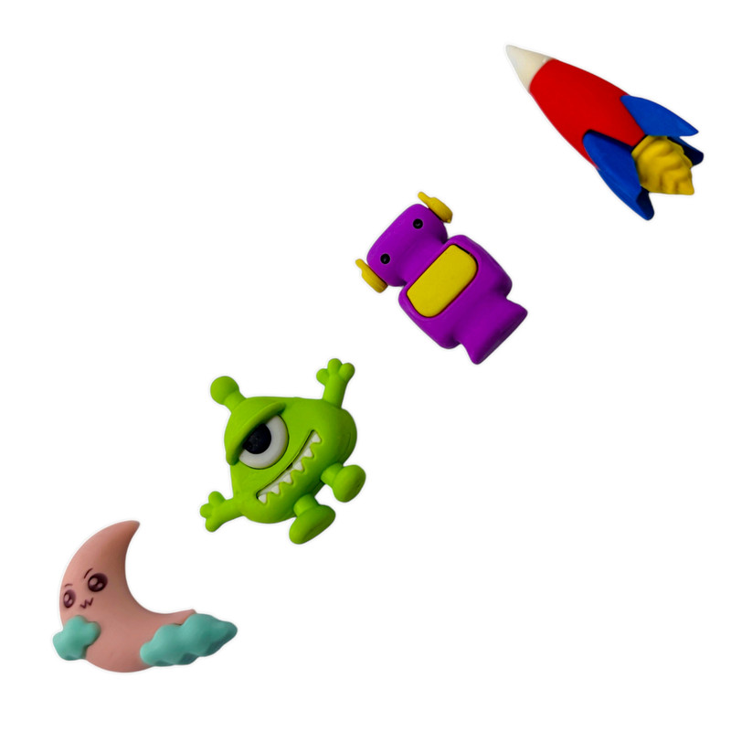 پاک کن مدل بیگانگان بسته 4 عددی