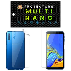 Multi Nano X-SFT Screen Protector For Samsung Galaxy A7 2018 with back skin