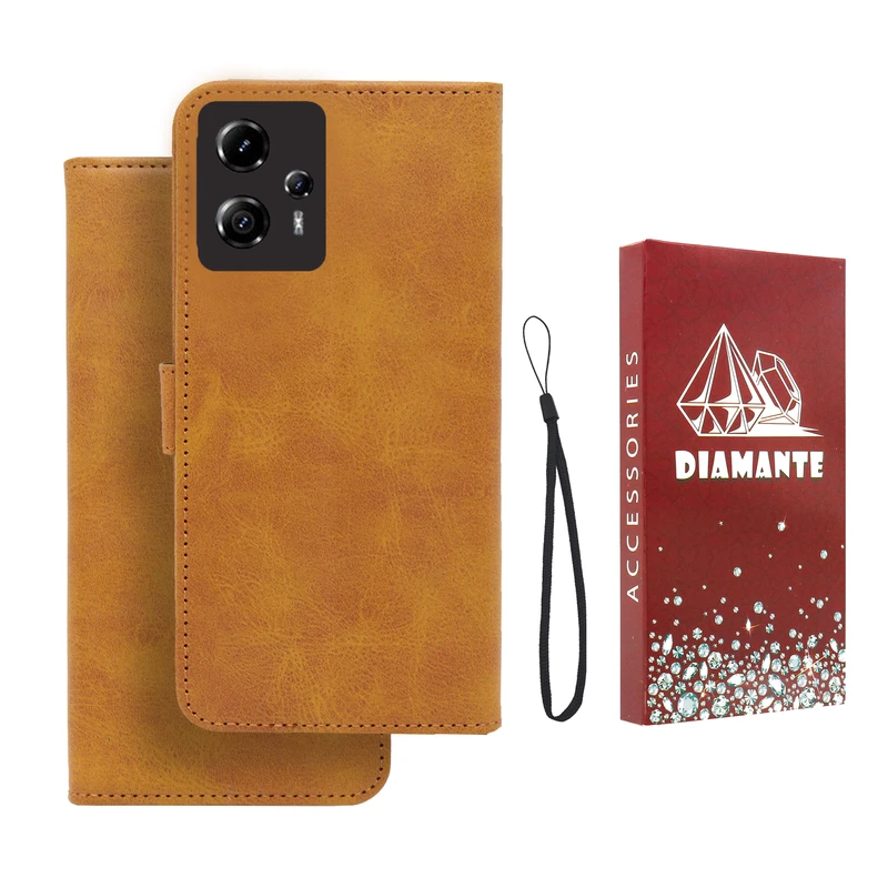 کیف کلاسوری دیامانته مدل Bandaviz Rd مناسب برای گوشی موبایل سامسونگ موتورولا G23 به همراه بند آویز