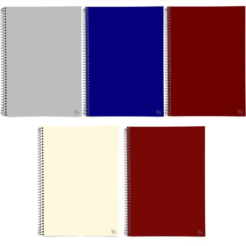 دفتر مشق 50 برگ مدوپد طرح ساده کد BD10065 مجموعه 5 عددی