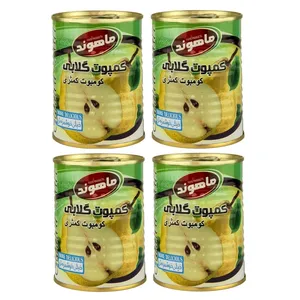 کمپوت گلابی ماهوند - 350 گرم مجموعه 4 عددی