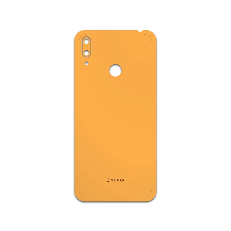 برچسب پوششی ماهوت مدل Matte-Orange مناسب برای گوشی موبایل هوآوی Y7 Prime 2019