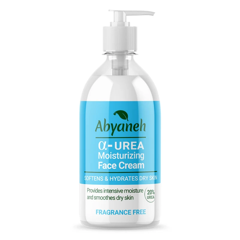 کرم آبرسان و مرطوب‌کننده صورت ابیانه مدل Alpha-Urea حجم 150 میلی‌لیتر