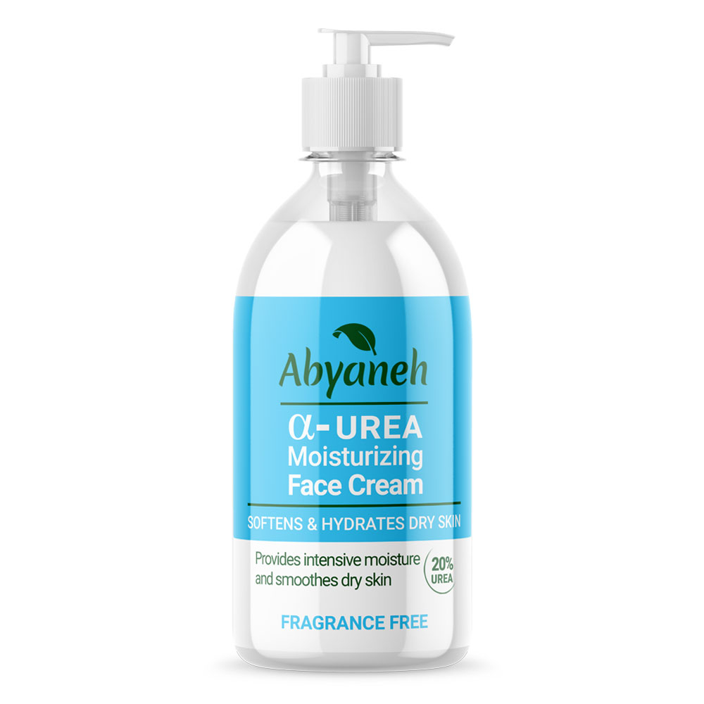 کرم آبرسان و مرطوبکننده صورت ابیانه مدل Alpha-Urea حجم 150 میلیلیتر