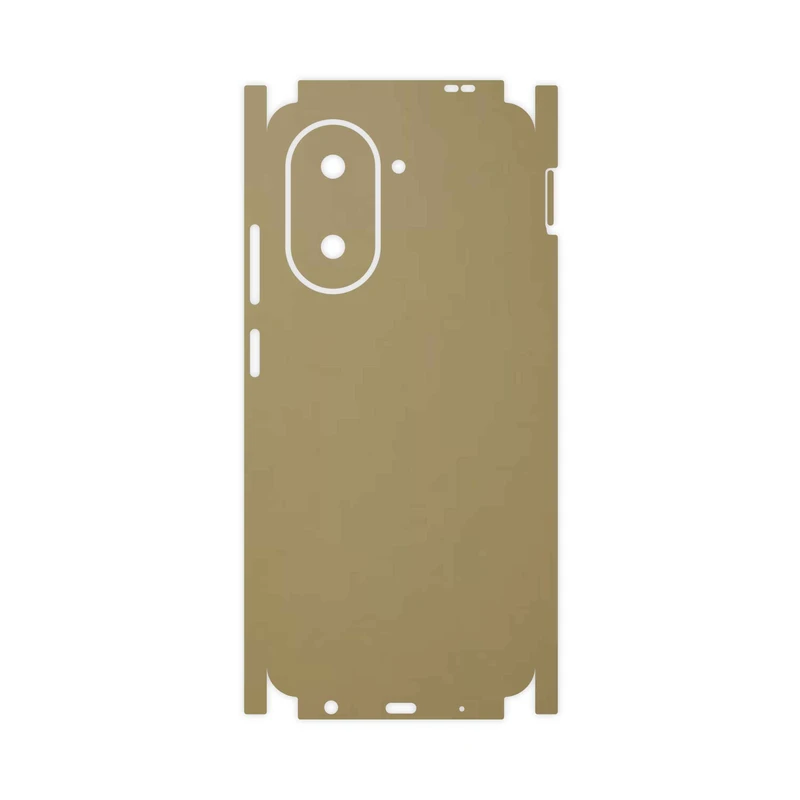 برچسب پوششی ماهوت مدل Matte-Gold-FullSkin مناسب برای گوشی موبایل شیائومی Redmi A5 4G