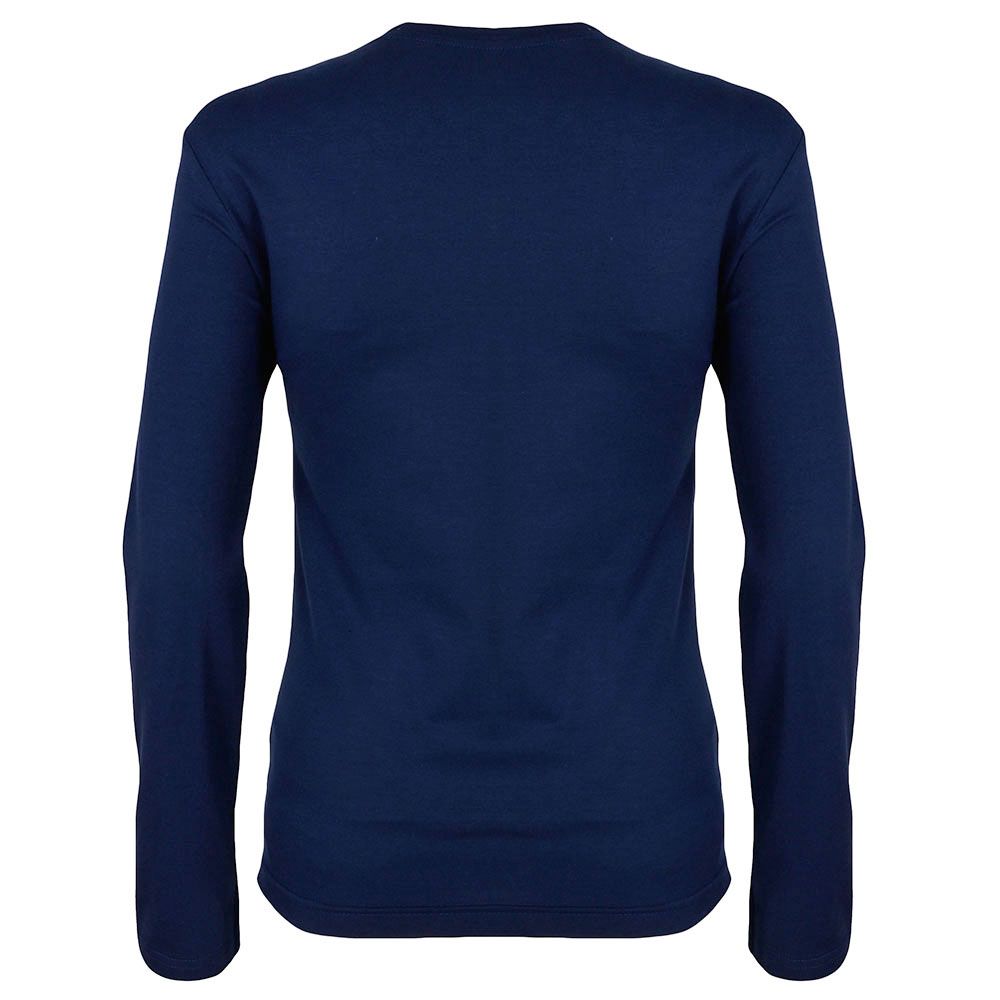 تی شرت آستین بلند زنانه کانتکس مدل 249014414 رنگ سورمه ای -  - 2