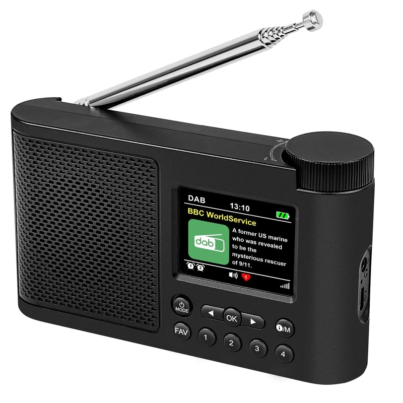رادیو FM مدل O1201F4585 دارای خروجی هدفون