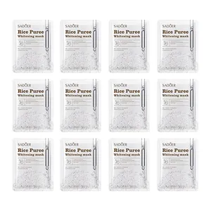 ماسک صورت سادور مدل برنج وزن 25 گرم بسته 12 عددی