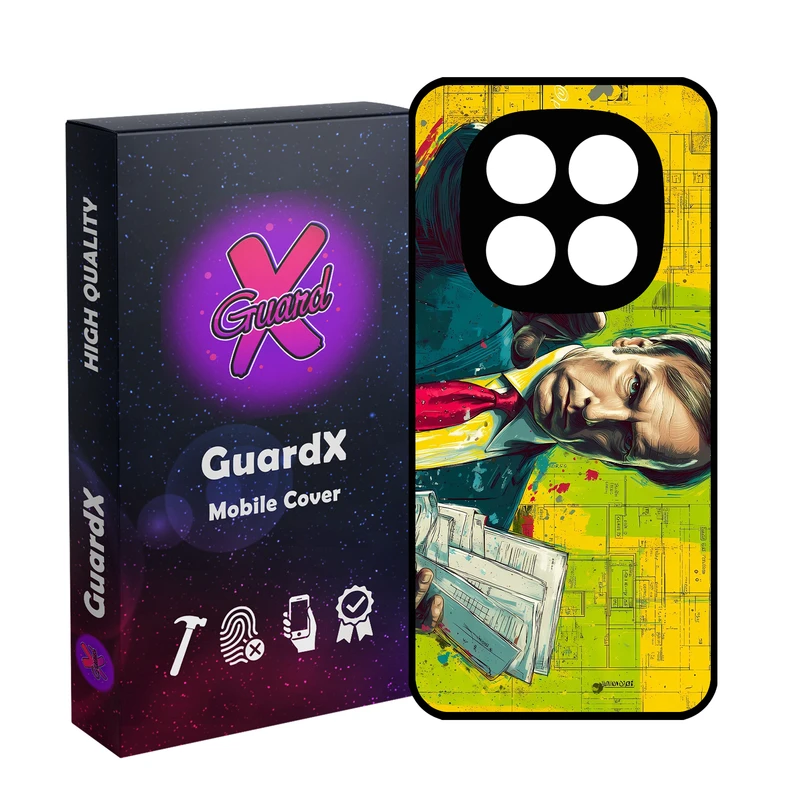 کاور گارد ایکس طرح Saul Goodman مدل 11074 مناسب برای گوشی موبایل شیائومی Redmi Note 14 Pro 4G