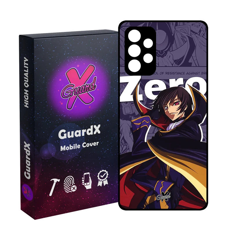 کاور گارد ایکس طرح لولوش انیمه مدل Glass10542 مناسب برای گوشی موبایل سامسونگ Galaxy A73